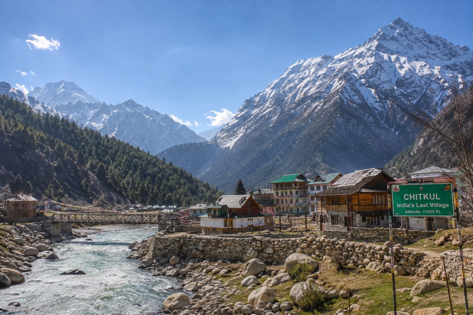 🏔️ Sangla – Chitkul – India–China Border