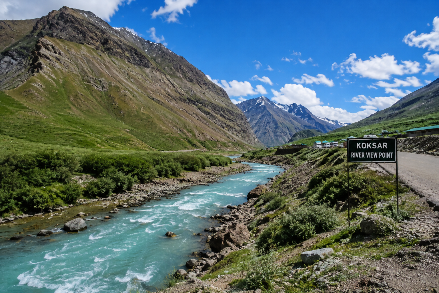 🌊 Koksar River View Point