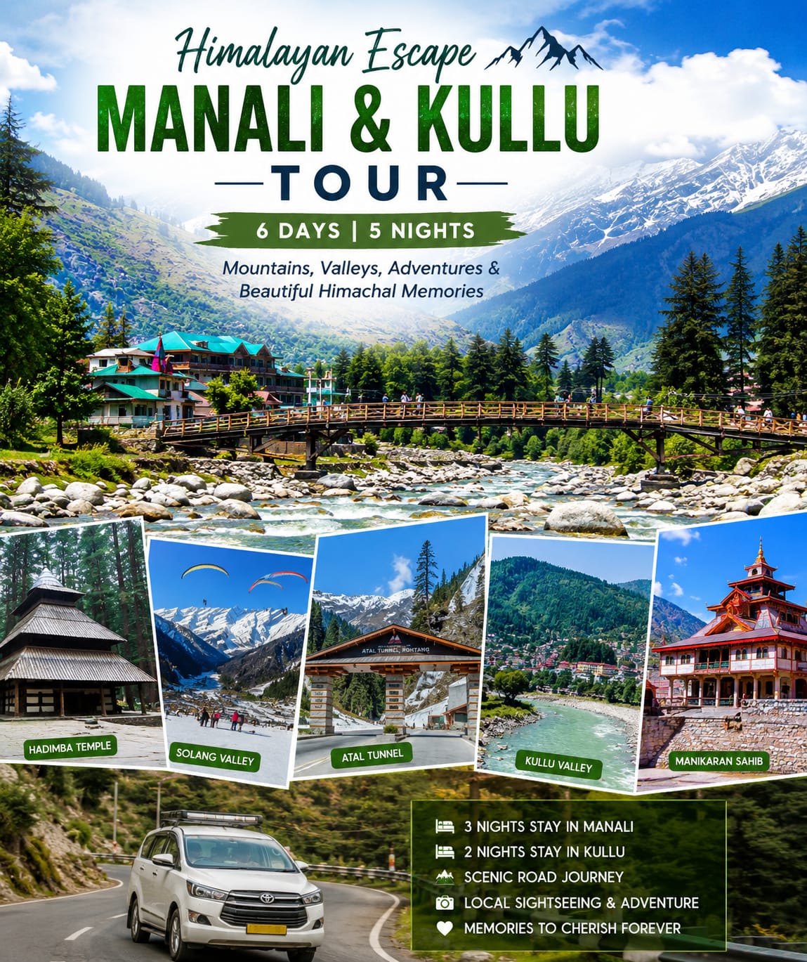 Manali Kullu – A Journey Through the Himalayas ⭐