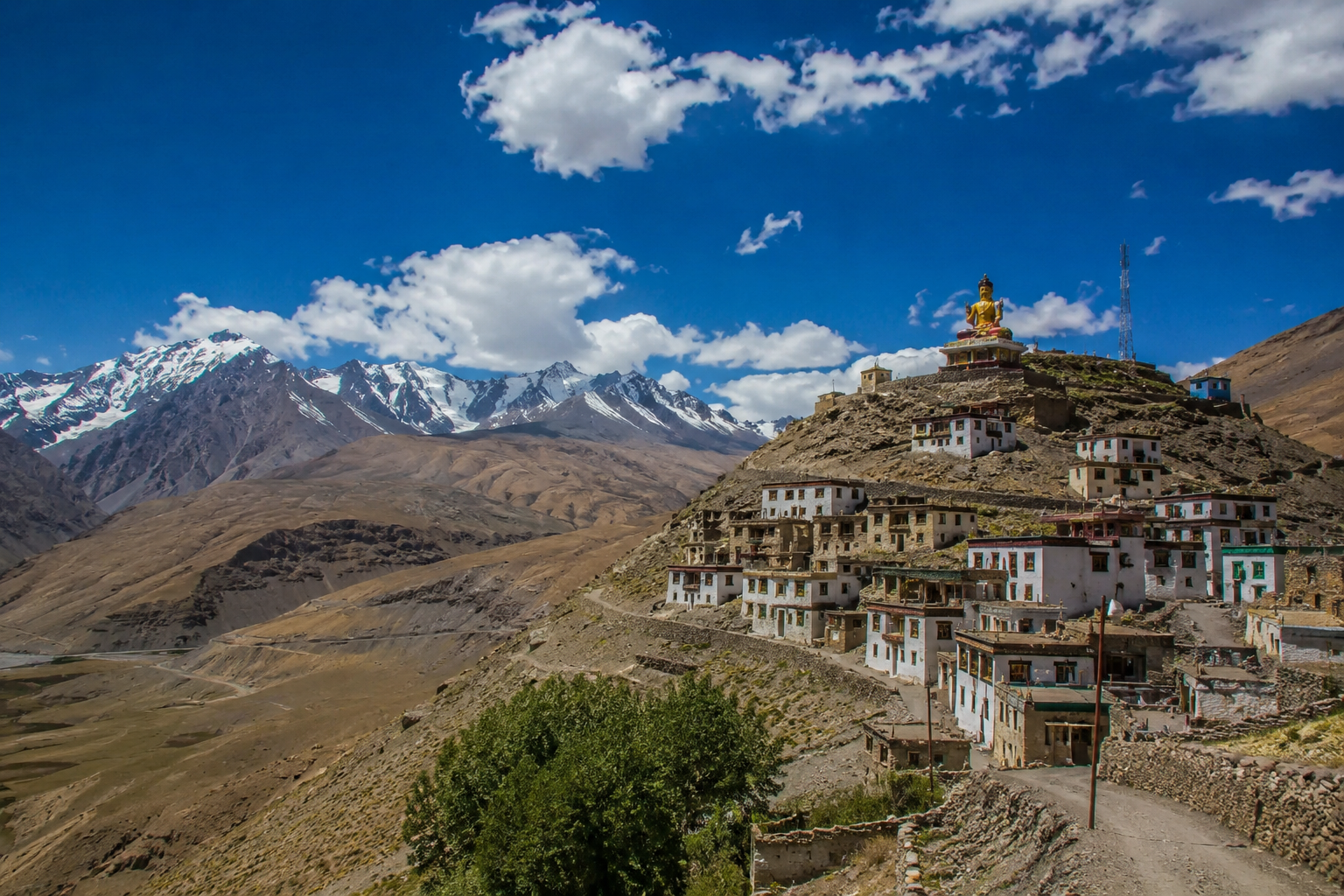 🏔️ Langza Village – The Fossil Village of Spiti