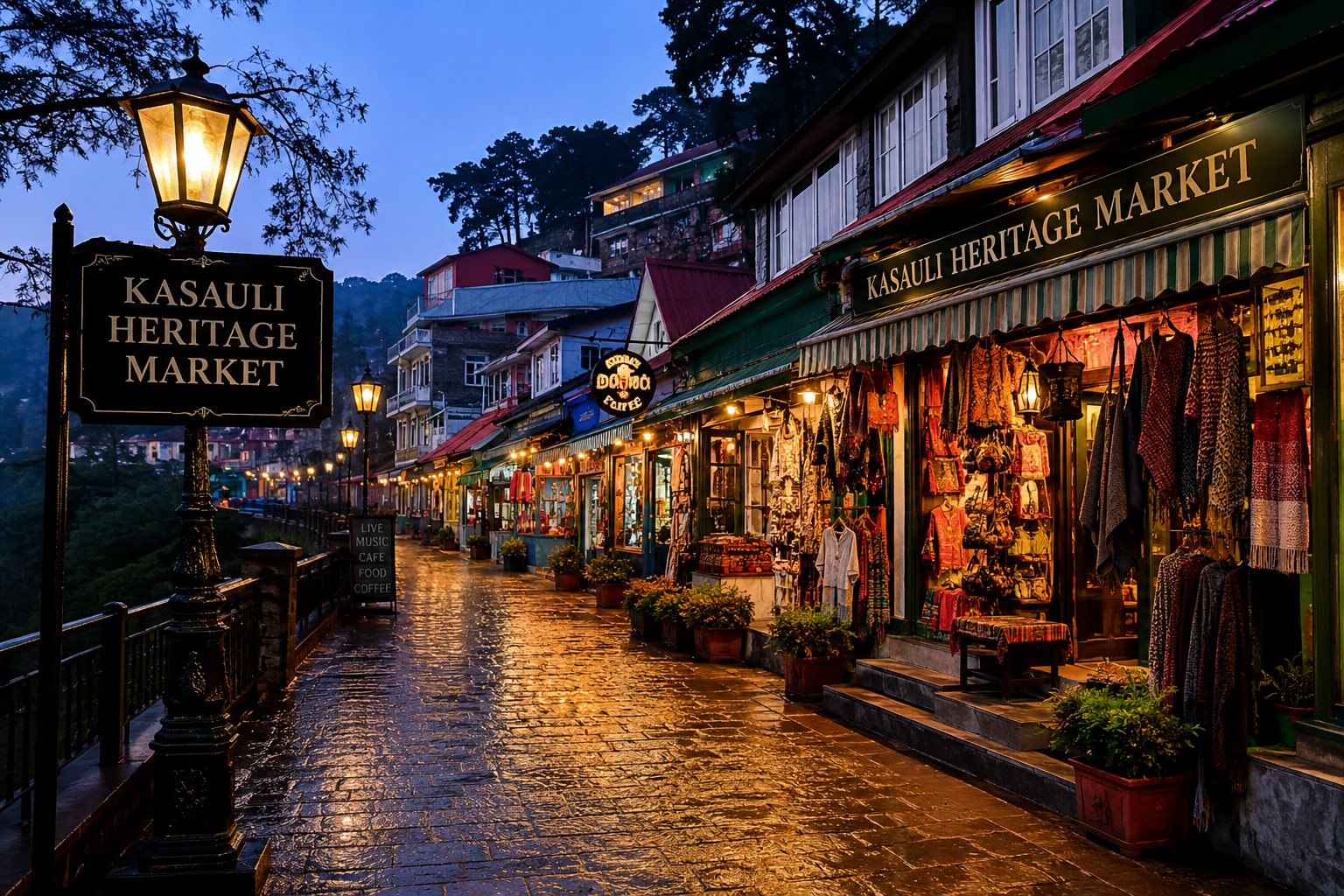Kasauli Mall Road