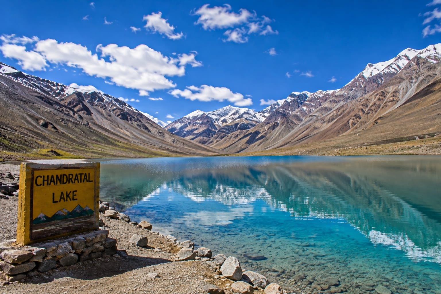 🏔️ Chandratal Lake