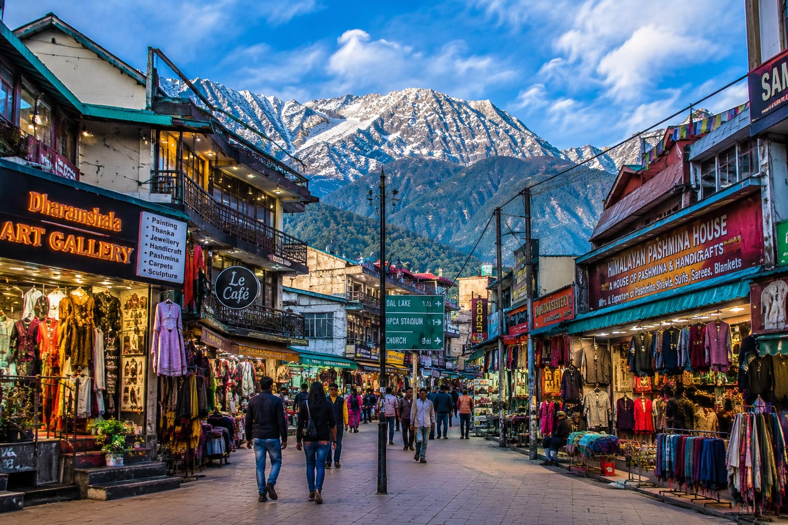 🛍️ Dharamshala Market