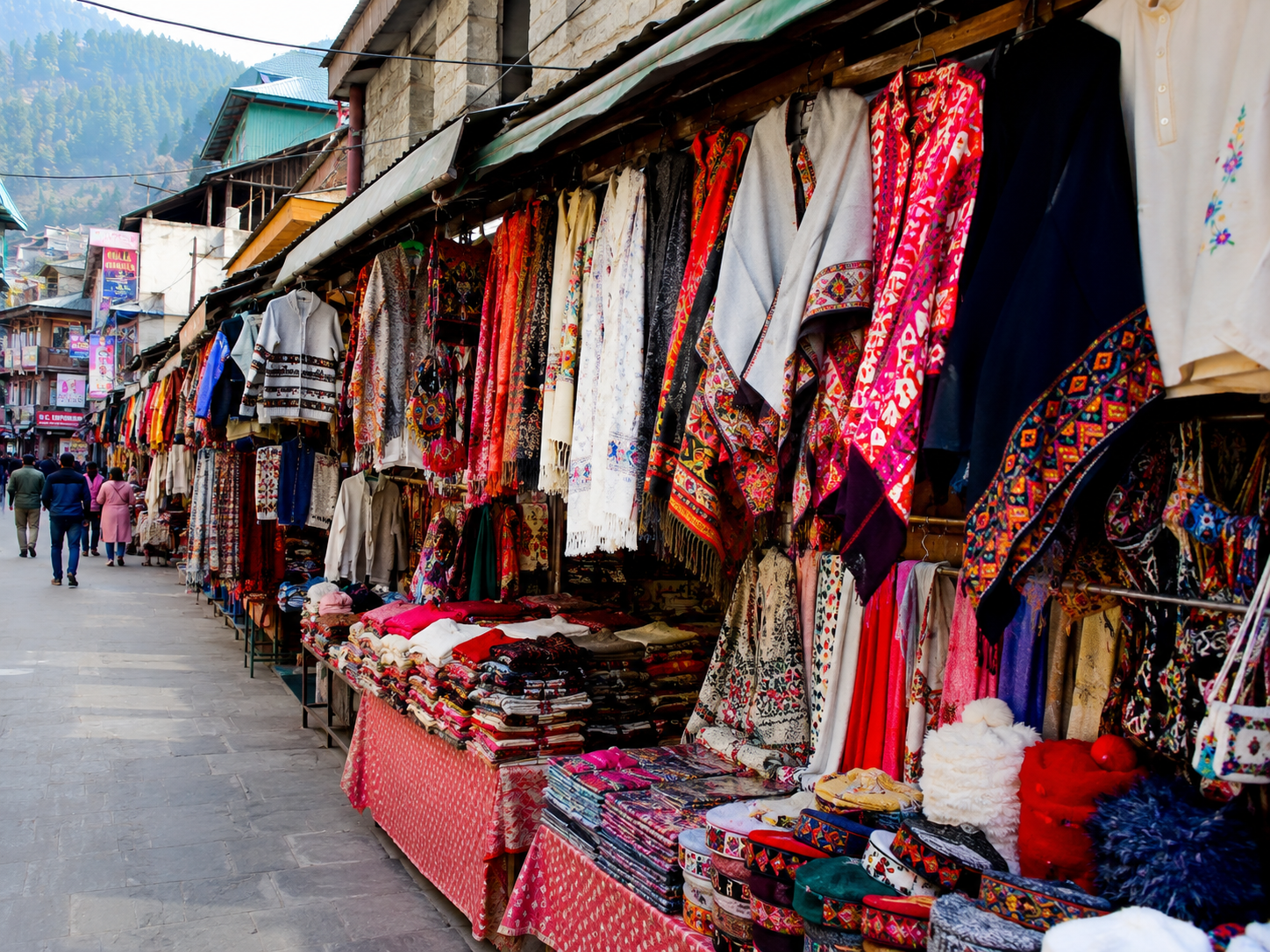 Kullu Cloth Market