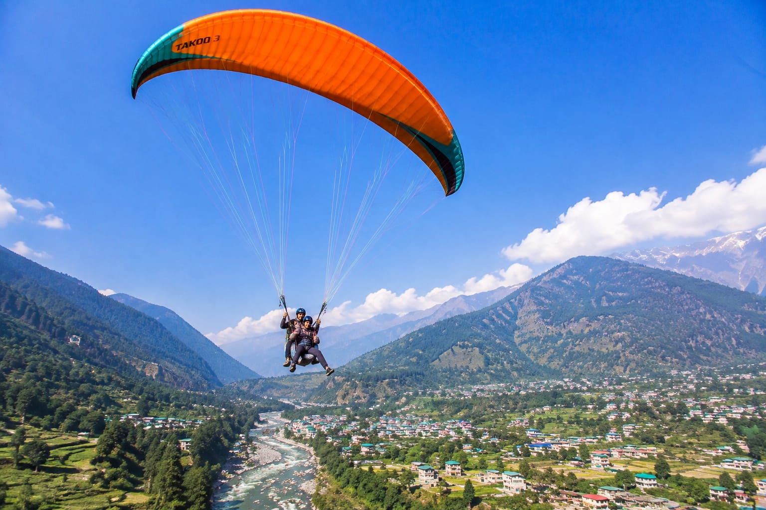 🪂 Kullu Paragliding – Fly Over the Beautiful Himalayas