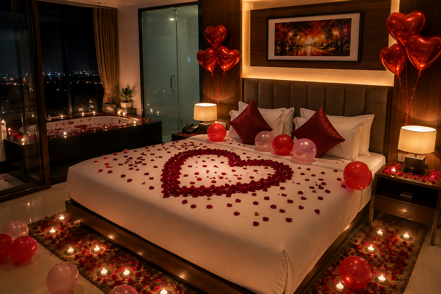 💕 Romantic Room Setup