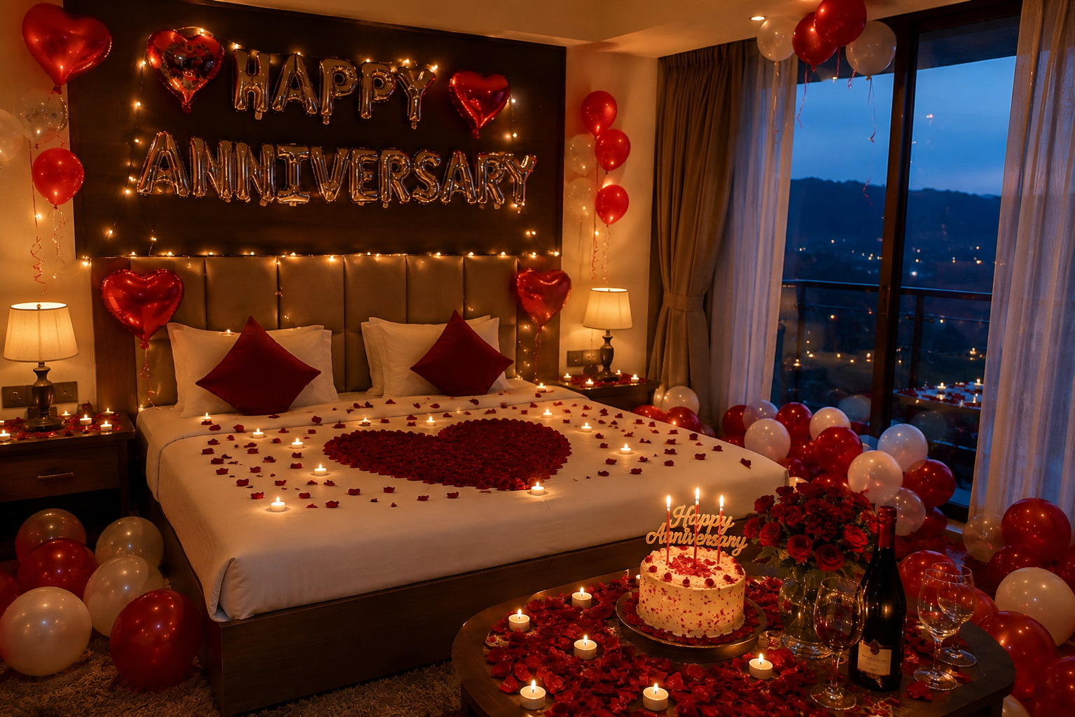 🎂 Birthday / Anniversary Romantic Setup