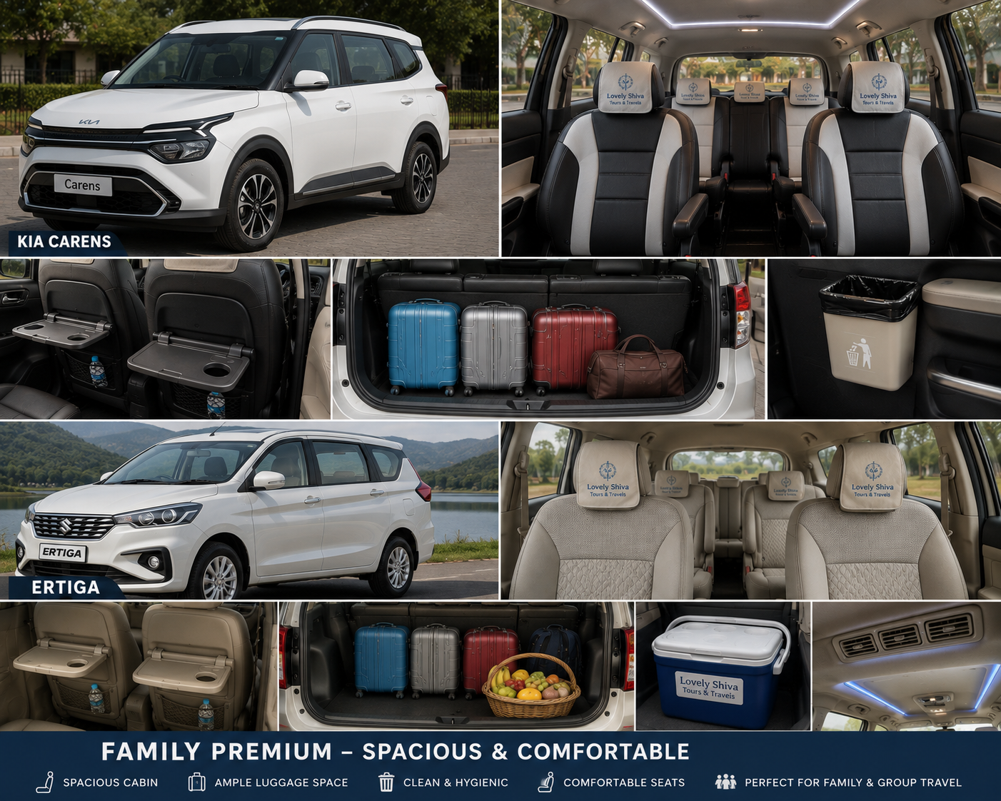 🚙  FAMILY PREMIUM — Spacious Family Travel
